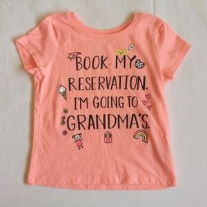 children's place grandma graphic t-shirt 2T toddler girls